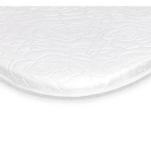 Oval Bassinet Mattress in White by Colgate Mattress